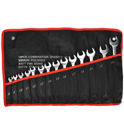 MOXIE Sjlerst Jeu De Clés À Cliquet,jeu De Clés Mixtes 8-24mm, 14 Pièces, Clé À Douille À Cliquet Métrique, Kit D'Outils De Réparation Pour Tournevis D'Écrou - Publicité MOXIE Sjlerst Jeu De Clés À Cliquet,jeu De Clés Mixtes 8-24mm, 14 Pièces, Clé À Douille À Cliquet Métrique, Kit D'Outils De Réparation Pour Tournevis D'Écrou - Publicité