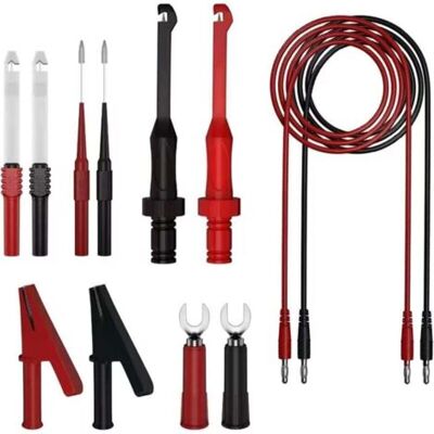 ABYSSE Crochet De Test Isolé Pour Isoler Le Fil Sans Endommager Le Fil Électrique Équipement De Diagnostic Pince Multimètre Fils Clips - Publicité ABYSSE Crochet De Test Isolé Pour Isoler Le Fil Sans Endommager Le Fil Électrique Équipement De Diagnostic Pince Multimètre Fils Clips - Publicité