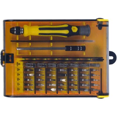 WEYTOLL Kit D'Outils 45 En 1 Comprenant Un Tournevis, Des Embouts De Tournevis, Une Poignée, Une Pince À Épiler Et Une Rallonge Pour La Réparation Électronique - Publicité WEYTOLL Kit D'Outils 45 En 1 Comprenant Un Tournevis, Des Embouts De Tournevis, Une Poignée, Une Pince À Épiler Et Une Rallonge Pour La Réparation Électronique - Publicité