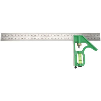 MOXIE Sjlerst 300mm Règle De Carré Multifonctionnel De Combinaison, Outils De Mesure De Règle D'Angle Carré De 45/90 Degrés Avec Le Niveau À Bulle - Publicité MOXIE Sjlerst 300mm Règle De Carré Multifonctionnel De Combinaison, Outils De Mesure De Règle D'Angle Carré De 45/90 Degrés Avec Le Niveau À Bulle - Publicité