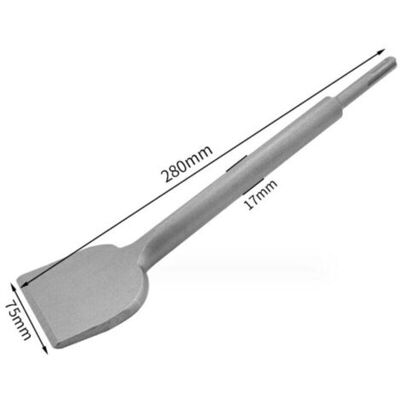 ABYSSE Burin Coudé , Ciseau À Carrelage Φ17mmx280mm X 75mm Haute Qualité Nouvellement Améliorés, Pour Carreleur, Ciseau À Tuiles Courbé Ciselé Pour Céramique Et Carreaux De Sol - Publicité ABYSSE Burin Coudé , Ciseau À Carrelage Φ17mmx280mm X 75mm Haute Qualité Nouvellement Améliorés, Pour Carreleur, Ciseau À Tuiles Courbé Ciselé Pour Céramique Et Carreaux De Sol - Publicité