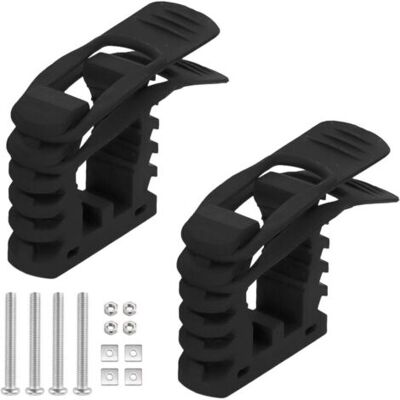 ABYSSE Supports De Pelle Pour Galerie De Toit, Pince De Fixation En Caoutchouc De 5/8 À 2-1/4 Pouces, Accessoire Pour Porte-vélos, Porte-outils Pour Câbles Et Outils, Tout-terrain, Usage Domestique (n - Publicité ABYSSE Supports De Pelle Pour Galerie De Toit, Pince De Fixation En Caoutchouc De 5/8 À 2-1/4 Pouces, Accessoire Pour Porte-vélos, Porte-outils Pour Câbles Et Outils, Tout-terrain, Usage Domestique (n - Publicité
