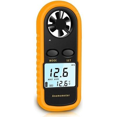 ABYSSE Anémomètre, Anémomètre Numérique Portable De Haute Précision (±5 %) Avec Rétroéclairage Lcd, Anémomètre Portable Pour Une Utilisation En Extérieur, Cvc, Drones - Publicité ABYSSE Anémomètre, Anémomètre Numérique Portable De Haute Précision (±5 %) Avec Rétroéclairage Lcd, Anémomètre Portable Pour Une Utilisation En Extérieur, Cvc, Drones - Publicité