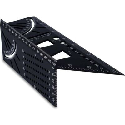 ABYSSE Équerre 3d D'Onglet - Traçage Angle De 45° À 90°,règle Universelle Multifonctionnelle De Tournage D'Outils Par Règle Alliage D'Aluminium - Publicité ABYSSE Équerre 3d D'Onglet - Traçage Angle De 45° À 90°,règle Universelle Multifonctionnelle De Tournage D'Outils Par Règle Alliage D'Aluminium - Publicité