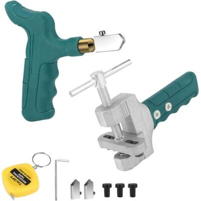 Bunthaus Manuels Outils De Coupe Coupe Carrelage, Ensemble De 9 Pièces Coupe Verre Diamant Coupe Carrelage Manuel Kit Outils Pour Outils De Coupe Pour Miroirs, Fenêtres Et Palettes - Publicité Bunthaus Manuels Outils De Coupe Coupe Carrelage, Ensemble De 9 Pièces Coupe Verre Diamant Coupe Carrelage Manuel Kit Outils Pour Outils De Coupe Pour Miroirs, Fenêtres Et Palettes - Publicité