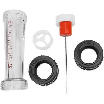 MIXHOME Lzs-50 (d) Débitmètre Pour Tuyaux En Plastique, Débitmètre D'Eau Haute Précision, Plage De Mesure 1-10 M - Publicité MIXHOME Lzs-50 (d) Débitmètre Pour Tuyaux En Plastique, Débitmètre D'Eau Haute Précision, Plage De Mesure 1-10 M - Publicité