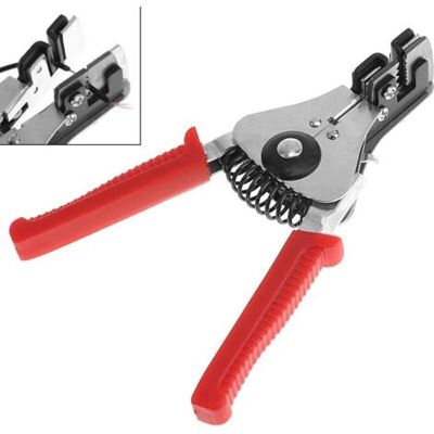 ABYSSE Pince À Dénuder De Précision De 17,8 Cm, Pince À Dénuder Automatique, Coupe-câble, Pince À Dénuder Et Pince À Dénuder, Multipince Pour Dénuder, Couper, Sertir - Publicité ABYSSE Pince À Dénuder De Précision De 17,8 Cm, Pince À Dénuder Automatique, Coupe-câble, Pince À Dénuder Et Pince À Dénuder, Multipince Pour Dénuder, Couper, Sertir - Publicité