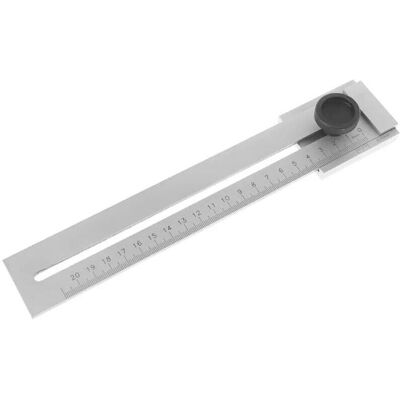 PELTOR Règle De Marquage Parallèle De 200 Mm, Acier Au Carbone, Outil De Mesure De Longueur - Publicité PELTOR Règle De Marquage Parallèle De 200 Mm, Acier Au Carbone, Outil De Mesure De Longueur - Publicité