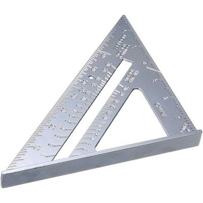 Melissa Règle Carrée En Alliage D'Aluminium De 7 Pouces, Angle D'Arrêt En Pouces, Mesure De Haute Précision Du Rapporteur, Outil De Mesure De Haute Précision Pour Ingénieur Charpentier - Publicité Melissa Règle Carrée En Alliage D'Aluminium De 7 Pouces, Angle D'Arrêt En Pouces, Mesure De Haute Précision Du Rapporteur, Outil De Mesure De Haute Précision Pour Ingénieur Charpentier - Publicité