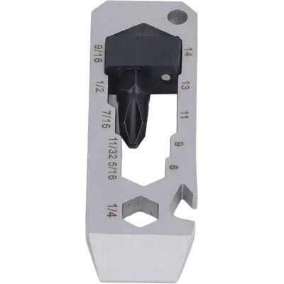 ZOTERNEN Outil Porte-clés, Carte Multi-outils, Outil De Poche 7 En 1, Tournevis, Ouvre-bouteille, Clé Porte-clés, Règle, Cloueuse Pour Aventure De Voyage En Plein Air, Multi-outils.. Publicité ZOTERNEN Outil Porte-clés, Carte Multi-outils, Outil De Poche 7 En 1, Tournevis, Ouvre-bouteille, Clé Porte-clés, Règle, Cloueuse Pour Aventure De Voyage En Plein Air, Multi-outils.. Publicité