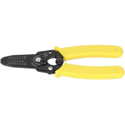 LBVIE Pince À Dénuder Les Fils, Pince À Sertir Manuelle, Outil De Réparation, Coupe-fils Mt-5021 Jaune - Publicité LBVIE Pince À Dénuder Les Fils, Pince À Sertir Manuelle, Outil De Réparation, Coupe-fils Mt-5021 Jaune - Publicité