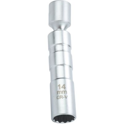 PELTOR Jeffergarden Clé À Douille Universelle Pour Bougie D'Allumage, Outil De Démontage Magnétique À 12 Pans, Entraînement 14 Mm 3/8 - Publicité PELTOR Jeffergarden Clé À Douille Universelle Pour Bougie D'Allumage, Outil De Démontage Magnétique À 12 Pans, Entraînement 14 Mm 3/8 - Publicité