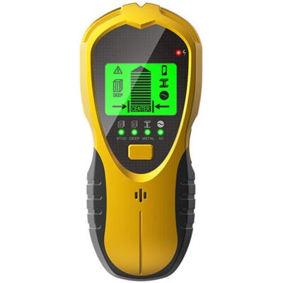 ABYSSE Détecteur De Métaux Mural 4 En 1 – Écran Lcd – Détection Jusqu'à 60mm – Modes Métal, Bois, Fil Ac – Design Ergonomique Et Étanche - Publicité ABYSSE Détecteur De Métaux Mural 4 En 1 – Écran Lcd – Détection Jusqu'à 60mm – Modes Métal, Bois, Fil Ac – Design Ergonomique Et Étanche - Publicité