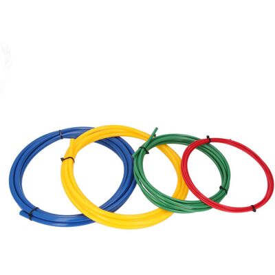 TOOLTEK Lot De 4 Cintreuses De Tuyaux En Cuivre Ac 1/4 Pouce, 3/8 Pouce, 1/2 Pouce, 5/8 Pouce, 13 Pieds De Long, En Plastique Pe, Outil De Cintrage De Tuyaux Intégré - Publicité TOOLTEK Lot De 4 Cintreuses De Tuyaux En Cuivre Ac 1/4 Pouce, 3/8 Pouce, 1/2 Pouce, 5/8 Pouce, 13 Pieds De Long, En Plastique Pe, Outil De Cintrage De Tuyaux Intégré - Publicité