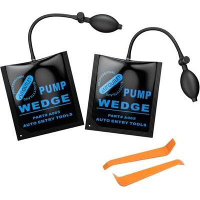 ABYSSE 2 Pcs Air Wedge Pump Puissant Pour Installation De Portes, De Fenêtres D'Armoires Et La Réparation De Voitures - Publicité ABYSSE 2 Pcs Air Wedge Pump Puissant Pour Installation De Portes, De Fenêtres D'Armoires Et La Réparation De Voitures - Publicité