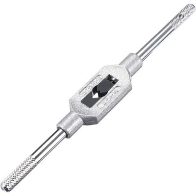 Scotch Tourne À Gauche Porte Taraud Réglable Robinet Clé Poignée Pour Métrique M1-m12 W1/16-1/2 Robinet Fraise Clé À Tarauder Outil Outil Acier Poignée Avec Chrome Plated - Publicité Scotch Tourne À Gauche Porte Taraud Réglable Robinet Clé Poignée Pour Métrique M1-m12 W1/16-1/2 Robinet Fraise Clé À Tarauder Outil Outil Acier Poignée Avec Chrome Plated - Publicité