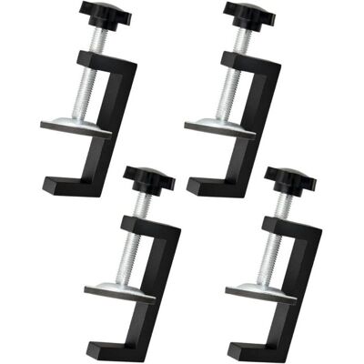 Scotch 4 Pièces Serre Joint Kit, Plage De Serrage 10-57mm Pince G Réglable, Serre Joint Menuisier Clip De Fixation, Outils Accessoires Pour Pince De Table, Convient Pour La Fixation Du Bois, Des Tables - Publicité Scotch 4 Pièces Serre Joint Kit, Plage De Serrage 10-57mm Pince G Réglable, Serre Joint Menuisier Clip De Fixation, Outils Accessoires Pour Pince De Table, Convient Pour La Fixation Du Bois, Des Tables - Publicité