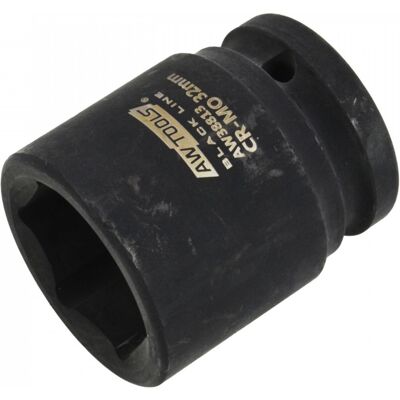 Clé À Douille Awtools 6k Acier Crv Satinée 32 Mm - Publicité Clé À Douille Awtools 6k Acier Crv Satinée 32 Mm - Publicité