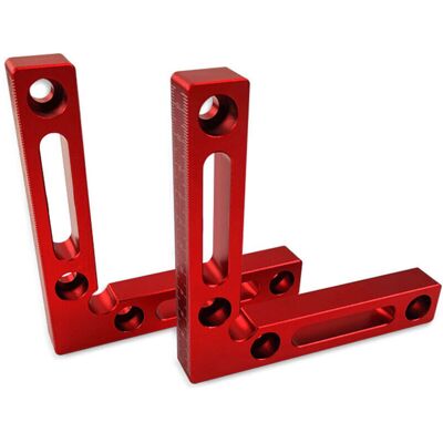 PELTOR Pince De Menuisier À Angle Droit 90 ° Forme De L Pour Cadre En Alliage D'Aluminium Avec Règle De Fixation D'Angle Pour Le Travail Du Bois - Publicité PELTOR Pince De Menuisier À Angle Droit 90 ° Forme De L Pour Cadre En Alliage D'Aluminium Avec Règle De Fixation D'Angle Pour Le Travail Du Bois - Publicité