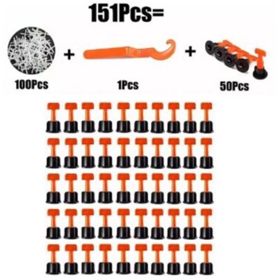PELTOR Jeffergarden Kit De 151 Pièces Pour Système De Nivellement De Carrelage : Cales De Niveau, Outils De Positionnement Et De Localisation Pour Sols Et Murs - Publicité PELTOR Jeffergarden Kit De 151 Pièces Pour Système De Nivellement De Carrelage : Cales De Niveau, Outils De Positionnement Et De Localisation Pour Sols Et Murs - Publicité
