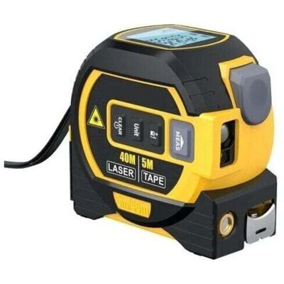 OEM Mètre Laser Numérique 3 In 1 Avec Ligne Laser Croisée, 131ft Télémètre Laser Numérique, 16ft Mètre À Ruban Avec Rétroéclairage Lcd Pour Distance, Zone, Le Volume - Publicité OEM Mètre Laser Numérique 3 In 1 Avec Ligne Laser Croisée, 131ft Télémètre Laser Numérique, 16ft Mètre À Ruban Avec Rétroéclairage Lcd Pour Distance, Zone, Le Volume - Publicité