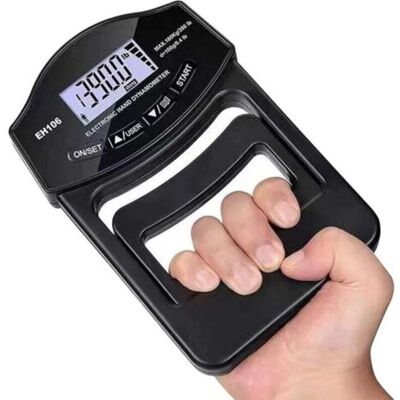 ABYSSE Dynamomètre De Force De Préhension, 180 Kg - Testeur De Force De Préhension Numérique, Contrôle De Puissance, Alimenté Par Batterie, Pour Le Sport, L'École Et La Maison - Publicité ABYSSE Dynamomètre De Force De Préhension, 180 Kg - Testeur De Force De Préhension Numérique, Contrôle De Puissance, Alimenté Par Batterie, Pour Le Sport, L'École Et La Maison - Publicité