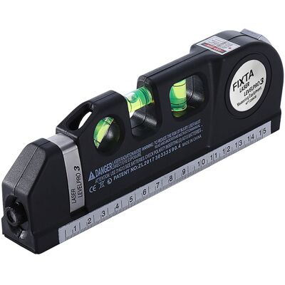 MRTRS Niveau Laser, Ruban De Mesure Flexible De Précision À 3 Lignes, Conception Ergonomique, Niveau Laser À Bulle De Précision. Publicité MRTRS Niveau Laser, Ruban De Mesure Flexible De Précision À 3 Lignes, Conception Ergonomique, Niveau Laser À Bulle De Précision. Publicité