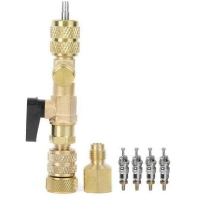 ABYSSE Noyau De Valve 4 Pièces Avec Accessoires D'Outil De Remplacement D'Installation De Dissolvant De Noyau De Valve - Publicité ABYSSE Noyau De Valve 4 Pièces Avec Accessoires D'Outil De Remplacement D'Installation De Dissolvant De Noyau De Valve - Publicité