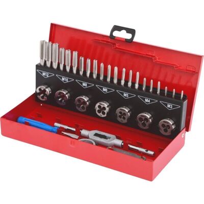 SANS MARQUE Tools Coffret De Tarauds Et Filières Tools - 32 Pcs - Publicité SANS MARQUE Tools Coffret De Tarauds Et Filières Tools - 32 Pcs - Publicité