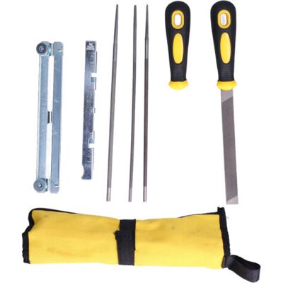 NO BRAND Pair Kit De Meulage Pour Tronçonneuse Avec Lime Plate 3/16", 5/32"", 7/32""" - Publicité NO BRAND Pair Kit De Meulage Pour Tronçonneuse Avec Lime Plate 3/16", 5/32"", 7/32""" - Publicité