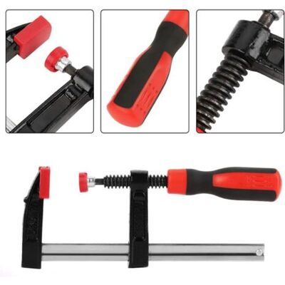 ABYSSE Pinces À Tige De Charpentier 4 Pièces, Pinces À Vis En Fonte Malléable Ensemble De Pinces Métalliques À Dégagement Rapide F Pinces De Charpentier Pour Le Travail Du Bois Fixation De Précision Bricolag - Publicité ABYSSE Pinces À Tige De Charpentier 4 Pièces, Pinces À Vis En Fonte Malléable Ensemble De Pinces Métalliques À Dégagement Rapide F Pinces De Charpentier Pour Le Travail Du Bois Fixation De Précision Bricolag - Publicité
