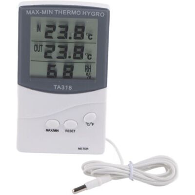 OEM Thermomètre Extérieur Intérieur, Hygrographe Électronique À Usage Domestique Avec Sonde Abs Pour La Température De Sensation Humidité À L'Extérieur-crezuo - Publicité OEM Thermomètre Extérieur Intérieur, Hygrographe Électronique À Usage Domestique Avec Sonde Abs Pour La Température De Sensation Humidité À L'Extérieur-crezuo - Publicité