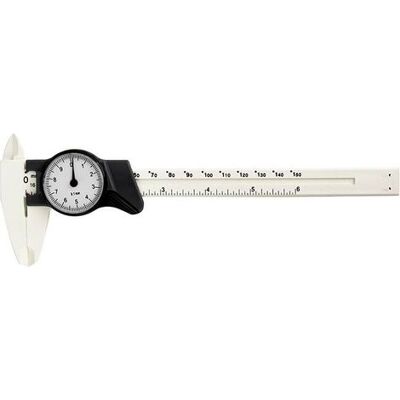 ABYSSE Pied À Coulisse En Plastique 0-150 Mm Avec Échelle Vernier, Règle De Mesure, Outil De Mesure Professionnel Pour Les Mesures Dimensionnelles (blanc) - Publicité ABYSSE Pied À Coulisse En Plastique 0-150 Mm Avec Échelle Vernier, Règle De Mesure, Outil De Mesure Professionnel Pour Les Mesures Dimensionnelles (blanc) - Publicité