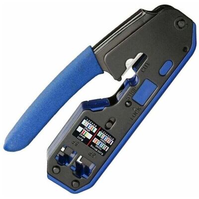 Scotch Pince À Sertir Rj45 Professionnelle – Outil De Sertissage Cat 7 Avec Prise Cat6 – Design Ergonomique Pour Réduction De Fatigue – 1 Pièce - Publicité Scotch Pince À Sertir Rj45 Professionnelle – Outil De Sertissage Cat 7 Avec Prise Cat6 – Design Ergonomique Pour Réduction De Fatigue – 1 Pièce - Publicité