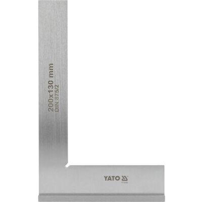 Yato Kątownik Ślusarski Ze Stopką 200x130mm - Publicité Yato Kątownik Ślusarski Ze Stopką 200x130mm - Publicité