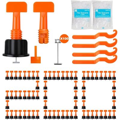 SANS MARQUE 200 De Kit De Nivellement De Carrelage Réutilisable, Niveleur Cale Carrelage, Système Pour Outils Construction Murs,1000 Croisillons De Carrelage 2 Mm, 4 Clés Spéciales Et 100 Broches En Acier - Publicité SANS MARQUE 200 De Kit De Nivellement De Carrelage Réutilisable, Niveleur Cale Carrelage, Système Pour Outils Construction Murs,1000 Croisillons De Carrelage 2 Mm, 4 Clés Spéciales Et 100 Broches En Acier - Publicité