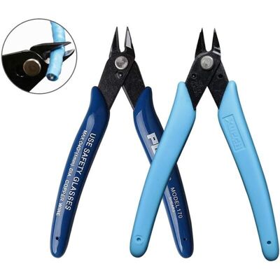 Scotch Pinces Coupantes De Côté, Pince Coupante Precision Cisaille Latérale Outil De Coupe Pour Câble Électrique/bijoux Réparation(2pack) - Publicité Scotch Pinces Coupantes De Côté, Pince Coupante Precision Cisaille Latérale Outil De Coupe Pour Câble Électrique/bijoux Réparation(2pack) - Publicité