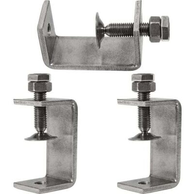 ABYSSE 3 Pièces 65mm Serre-joints En C Robustes En Acier Inoxydable 304, Pour Serr Joints, Pinces Et Tendeurs, Outils De Travail Du Bois, Bricolage & Réparation Automobile - Publicité ABYSSE 3 Pièces 65mm Serre-joints En C Robustes En Acier Inoxydable 304, Pour Serr Joints, Pinces Et Tendeurs, Outils De Travail Du Bois, Bricolage & Réparation Automobile - Publicité