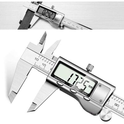 OEM Pied À Coulisse Digital,professionnel Numérique Caliper Pied À Coulisse De 150mm Mesure Précise Et Rapide,en Acier Inoxydable Outil Micromètre Vernier-crezuo - Publicité OEM Pied À Coulisse Digital,professionnel Numérique Caliper Pied À Coulisse De 150mm Mesure Précise Et Rapide,en Acier Inoxydable Outil Micromètre Vernier-crezuo - Publicité