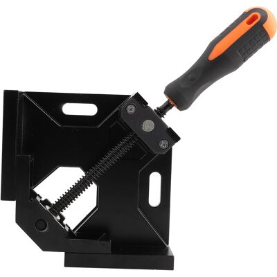 VISTRECK Pince Angle Droit 90° – Alliage Aluminium – Noir – Support Menuisier Droit – Outil Menuiserie – Vice Grip - Publicité VISTRECK Pince Angle Droit 90° – Alliage Aluminium – Noir – Support Menuisier Droit – Outil Menuiserie – Vice Grip - Publicité