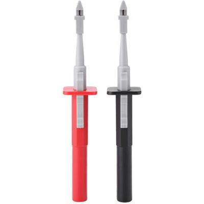 ABYSSE P5006 Lot De 2 Cordons De Test Avec Fiches Bananes Noires Et Rouges, Pinces De Sécurité Et Sondes De Perçage - Publicité ABYSSE P5006 Lot De 2 Cordons De Test Avec Fiches Bananes Noires Et Rouges, Pinces De Sécurité Et Sondes De Perçage - Publicité