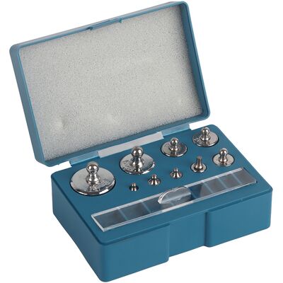 LBVIE Jeu De 17 Poids De Calibration De Précision (211,1 G, 10 Mg-100 G) Pour Balance De Bijouterie - Publicité LBVIE Jeu De 17 Poids De Calibration De Précision (211,1 G, 10 Mg-100 G) Pour Balance De Bijouterie - Publicité