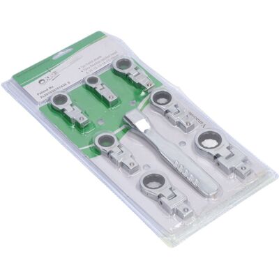 MOXIE Sjlerst Jeu De Clés À Cliquet,clé À Cliquet À Tête Flexible À 180 °, Kit D'Outils En Acier Au Chrome Vanadium Pour L'Entretien 8 Pièces - Publicité MOXIE Sjlerst Jeu De Clés À Cliquet,clé À Cliquet À Tête Flexible À 180 °, Kit D'Outils En Acier Au Chrome Vanadium Pour L'Entretien 8 Pièces - Publicité