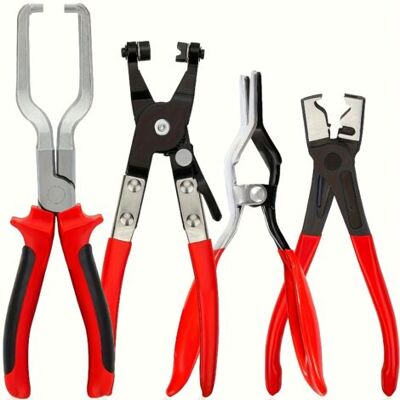 ABYSSE Ensemble De 4 Pinces Multifonctionnelles Pour Tuyauterie – Outils De Coupe Et Retrait Pour Entretien Automobile - Publicité ABYSSE Ensemble De 4 Pinces Multifonctionnelles Pour Tuyauterie – Outils De Coupe Et Retrait Pour Entretien Automobile - Publicité
