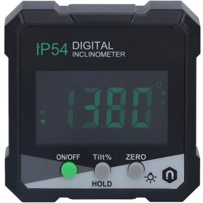 ABYSSE Inclinomètre Numérique Portatif 4 X 90 °, Rétroéclairage Lcd, Rapporteur Numérique Magnétique Simple Face, Multifonction, Mode De Mesure Relative - Publicité ABYSSE Inclinomètre Numérique Portatif 4 X 90 °, Rétroéclairage Lcd, Rapporteur Numérique Magnétique Simple Face, Multifonction, Mode De Mesure Relative - Publicité