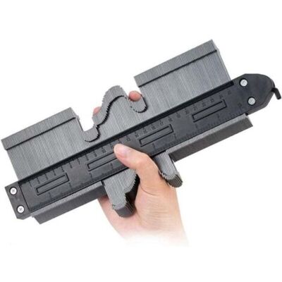 ABYSSE Jauge De Contour En Plastique Avec Serrure 25cm Jauge De Profilé Règle De Mesure De Mesure Pour Précision De Mesure De Carrelage Outil De Marquage Du Bois Stratifié (10 Inch) - Publicité ABYSSE Jauge De Contour En Plastique Avec Serrure 25cm Jauge De Profilé Règle De Mesure De Mesure Pour Précision De Mesure De Carrelage Outil De Marquage Du Bois Stratifié (10 Inch) - Publicité