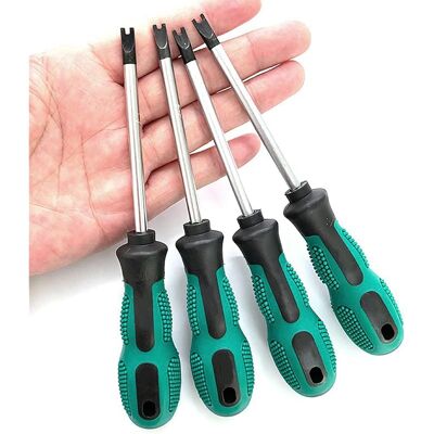SANS MARQUE 4 Pcs Tournevis Magnétique De Type-u, M1.7/m2.0/m2.3/m2.6 Jeu De Tournevis En Forme De U Acier Au Chrome Vanadium + Tournevis À Fourche Pp U Kit D'Outils À Main Multifonction Crv - Publicité SANS MARQUE 4 Pcs Tournevis Magnétique De Type-u, M1.7/m2.0/m2.3/m2.6 Jeu De Tournevis En Forme De U Acier Au Chrome Vanadium + Tournevis À Fourche Pp U Kit D'Outils À Main Multifonction Crv - Publicité