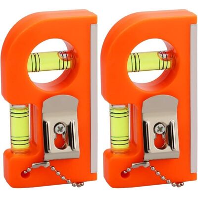 Melissa Lot De 2 Niveaux De Poche Magnétiques, Mini Niveau De Précision Horizontal Et Vertical Avec Porte-clés, Niveau De Poche Pour Outils 85 X 45 X 20 Mm, Petit Niveau Magnétique Pour Étagères, Cadres - Publicité Melissa Lot De 2 Niveaux De Poche Magnétiques, Mini Niveau De Précision Horizontal Et Vertical Avec Porte-clés, Niveau De Poche Pour Outils 85 X 45 X 20 Mm, Petit Niveau Magnétique Pour Étagères, Cadres - Publicité