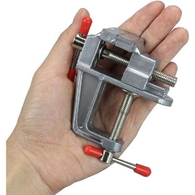 OEM Alliage D'Aluminium Petite Pince De Table Vice Hobby Jewlery Work 30mm - Table Bricolage Étau Miniature Étau Petits Bijoutiers Pince-dou - Publicité OEM Alliage D'Aluminium Petite Pince De Table Vice Hobby Jewlery Work 30mm - Table Bricolage Étau Miniature Étau Petits Bijoutiers Pince-dou - Publicité