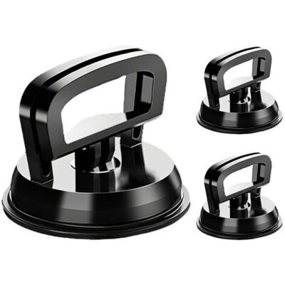 ABYSSE Ensemble De 3 Ventouses Pour Carrosserie De Voiture, Comprenant 1 Grande Et 2 Petites Ventouses, Noires - Publicité ABYSSE Ensemble De 3 Ventouses Pour Carrosserie De Voiture, Comprenant 1 Grande Et 2 Petites Ventouses, Noires - Publicité